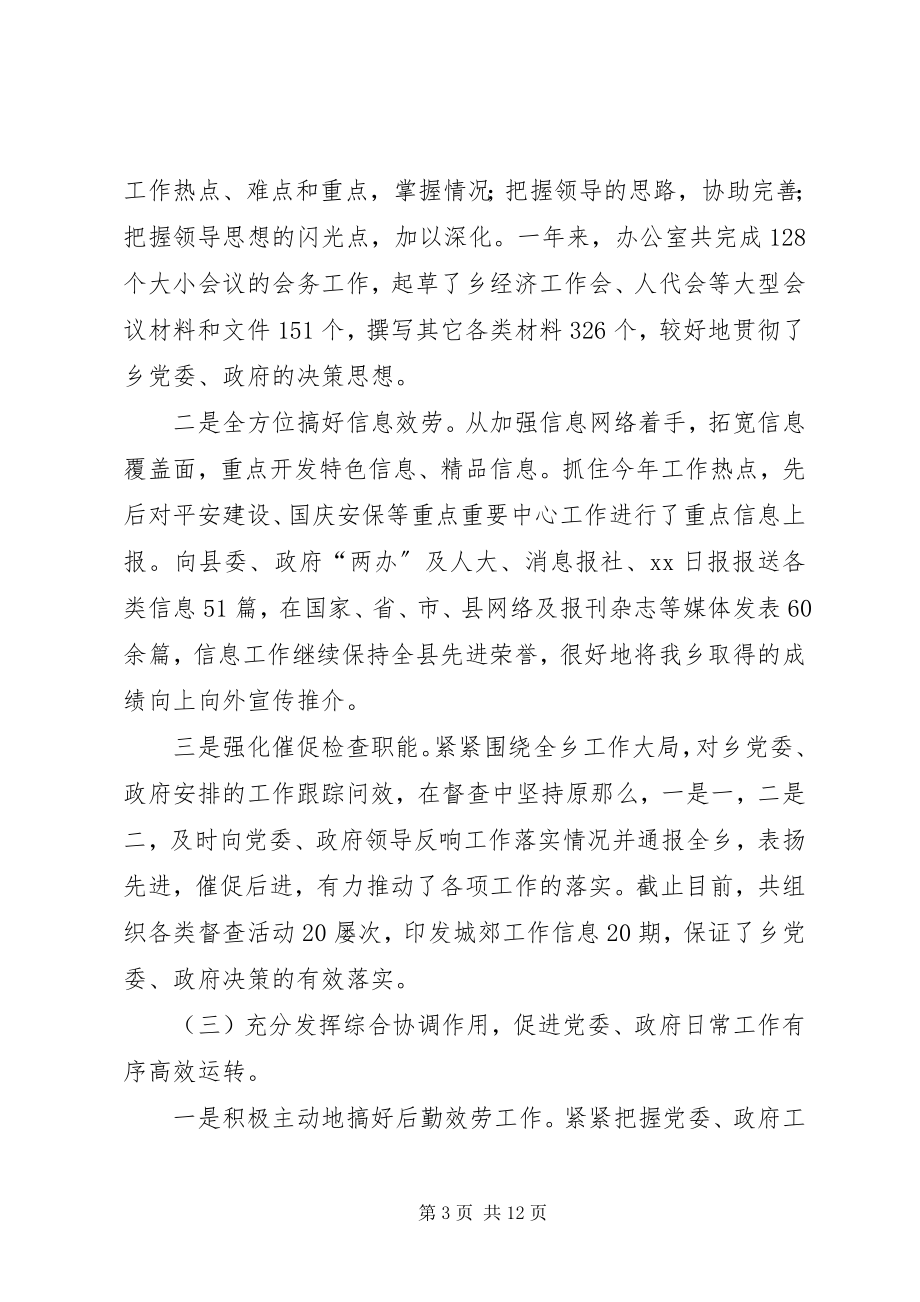 2023年乡镇办公室主任的工作总结.docx_第3页