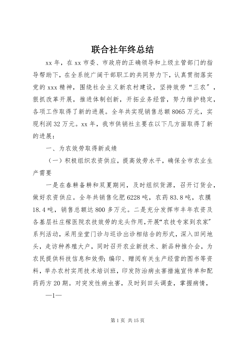 2023年联合社终总结.docx_第1页