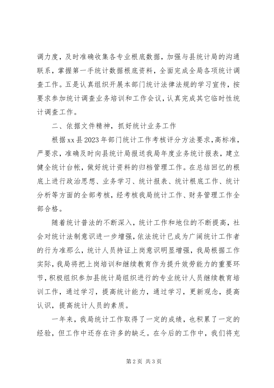 2023年统计工作自查总结.docx_第2页