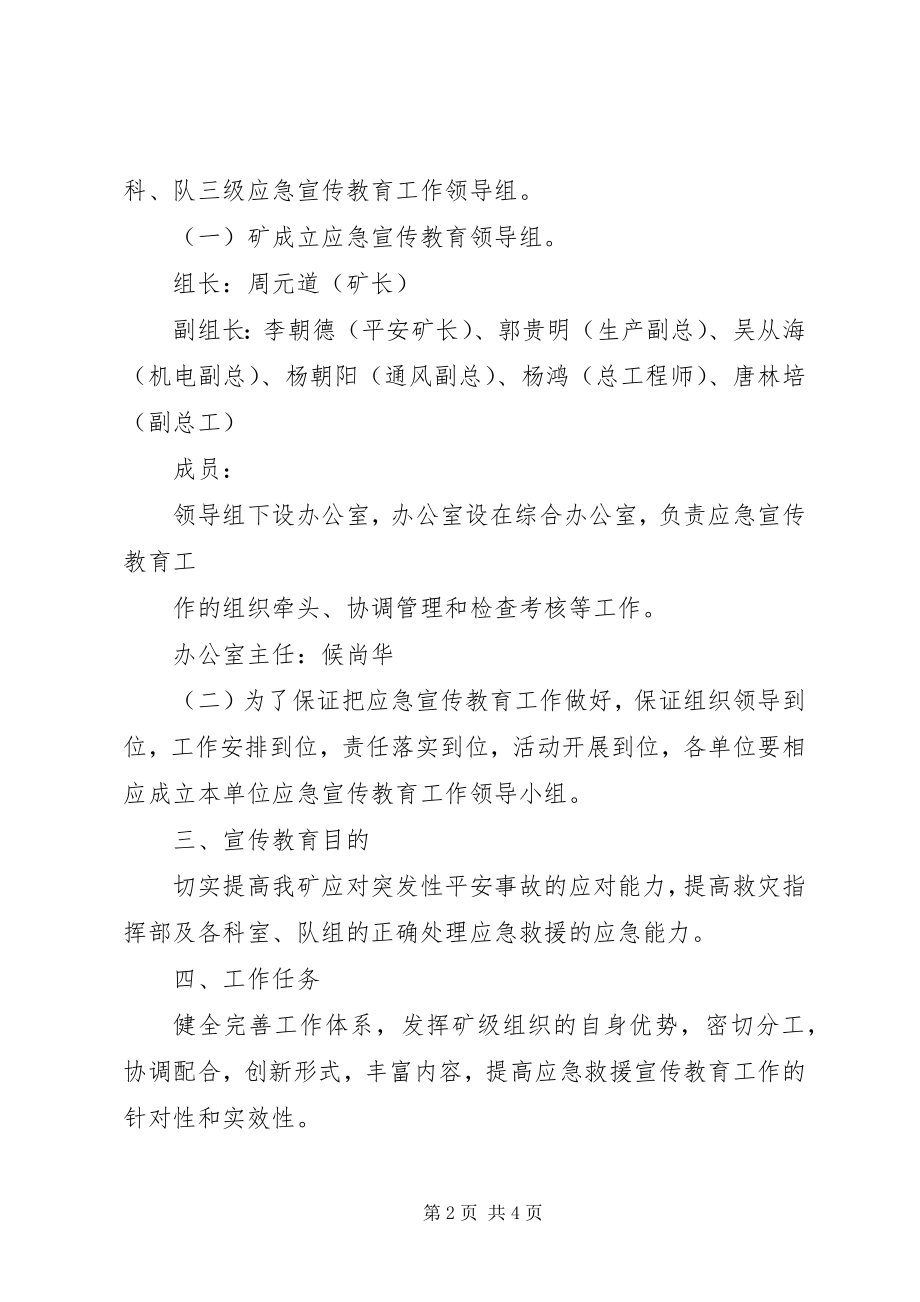 2023年丫口煤矿应急救援管理制度.docx_第2页