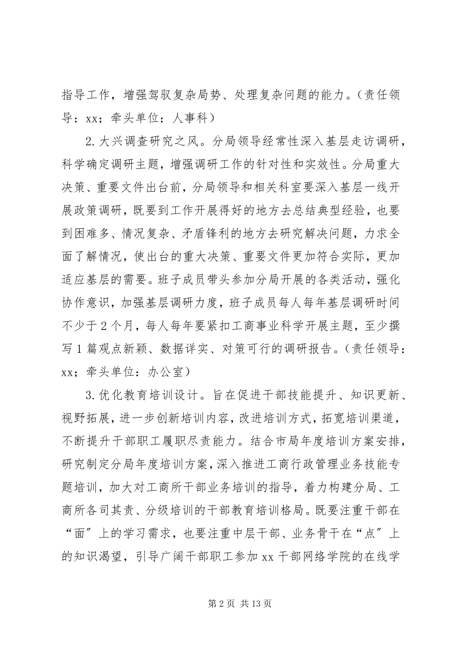 2023年工商局“三严三实”专题民主生活会重点问题整改方案.docx_第2页