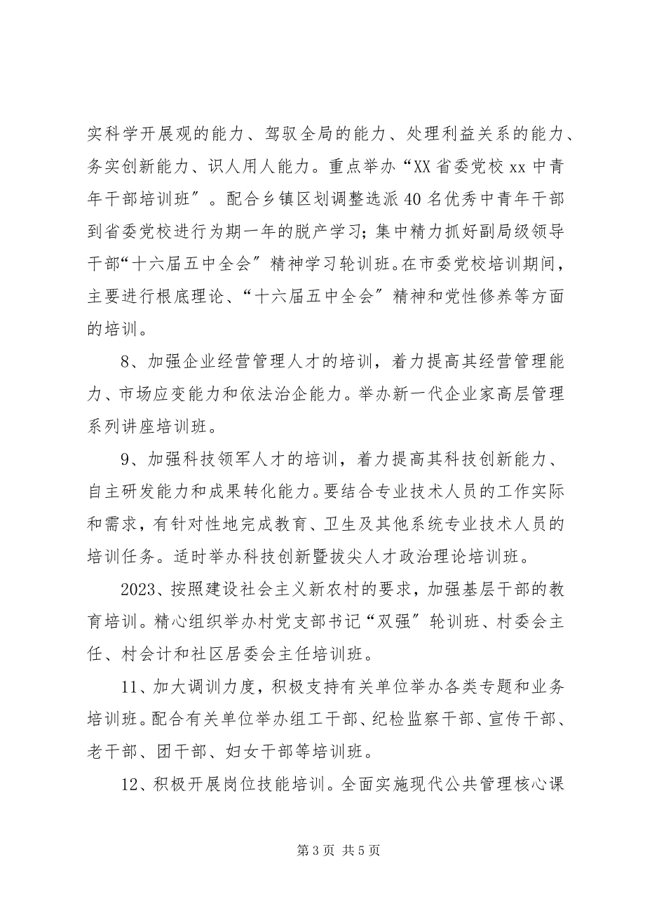 2023年干部教育培训要点思考.docx_第3页