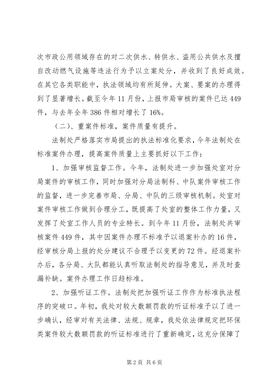 2023年法制处年度工作总结.docx_第2页