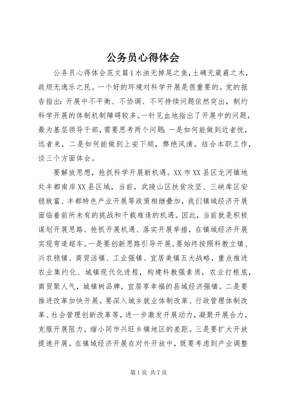 2023年公务员心得体会.docx_第1页