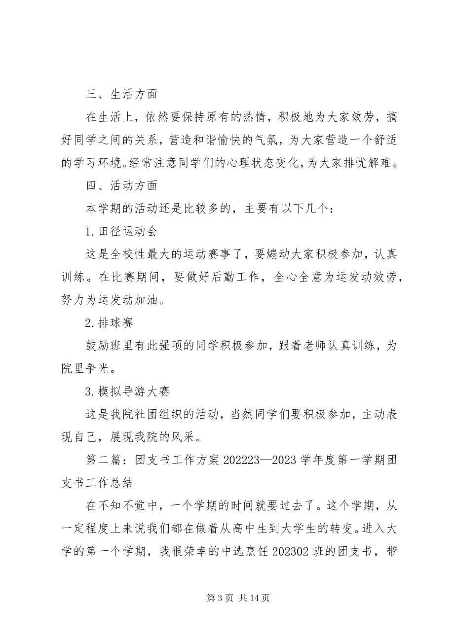 2023年团支书工作计划中学范本.docx_第3页