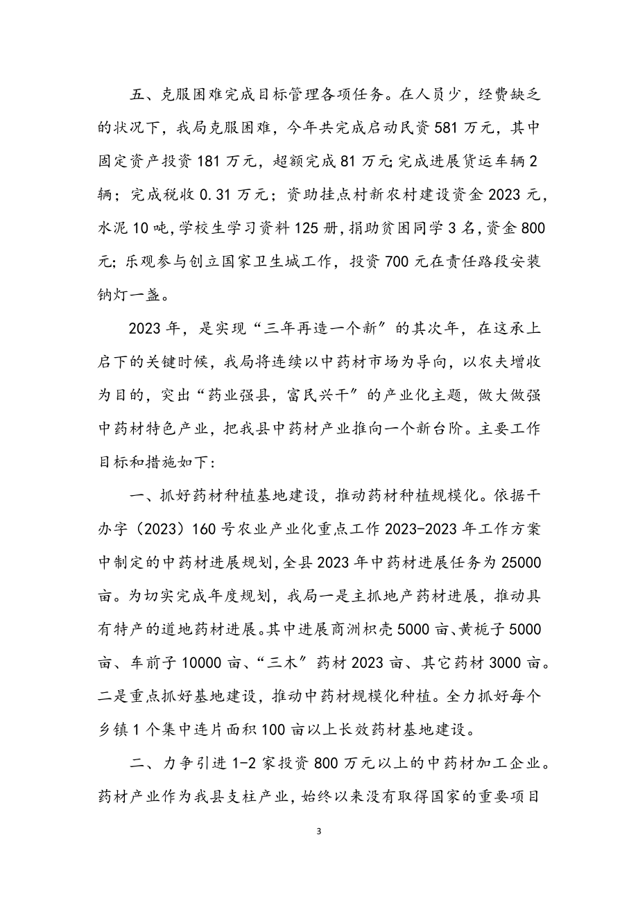 2023年药材局招商引资工作总结.docx_第3页