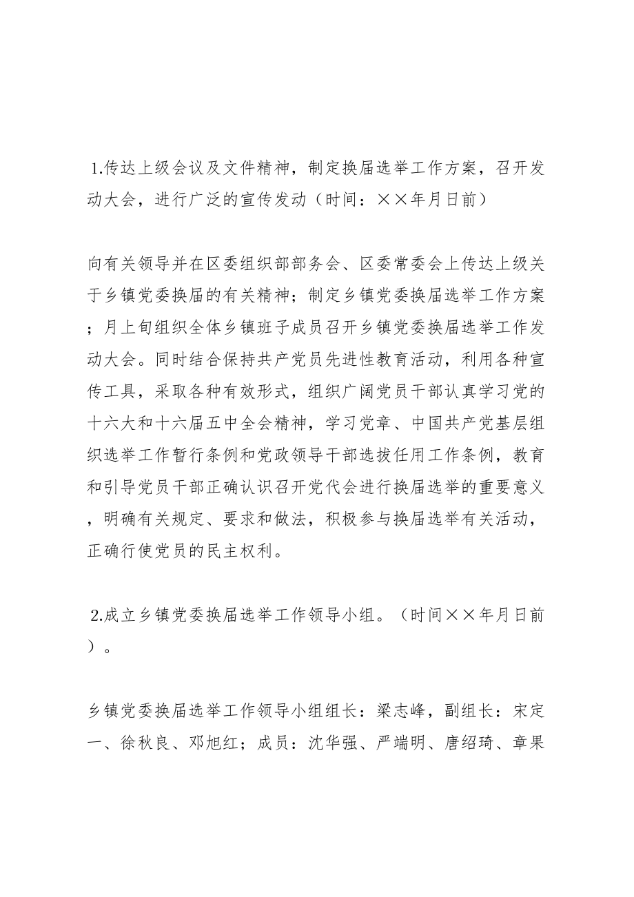 2023年关于乡镇党委换届工作总体方案.doc_第2页