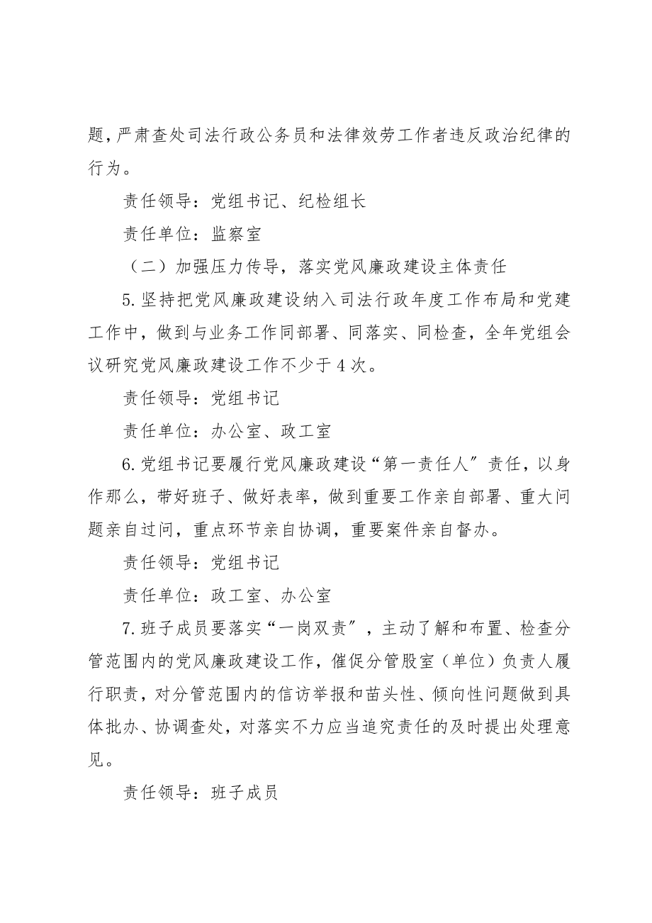 2023年党风廉政建设和反腐败落实方案.docx_第2页