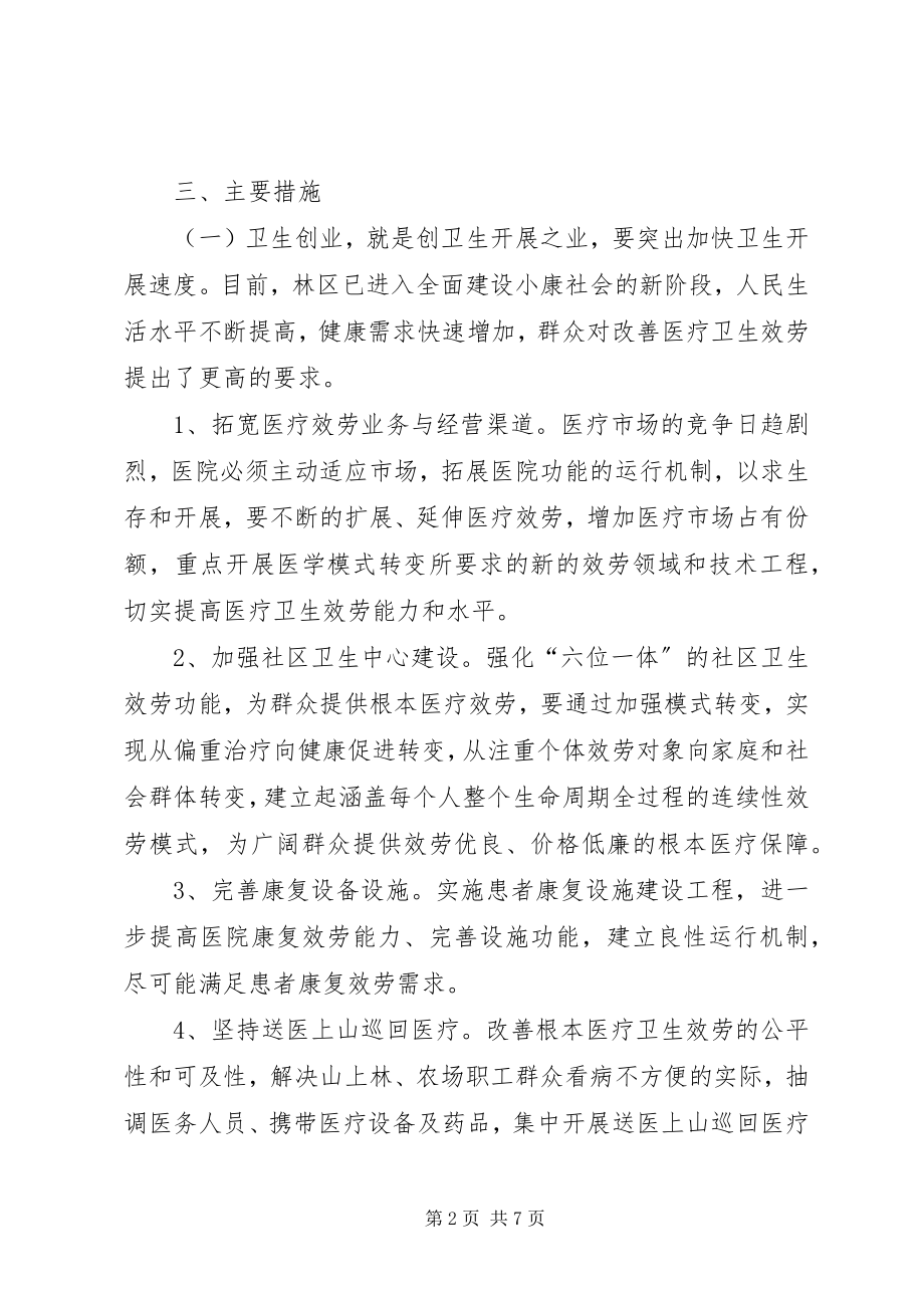 2023年医院开展三创活动实施方案.docx_第2页