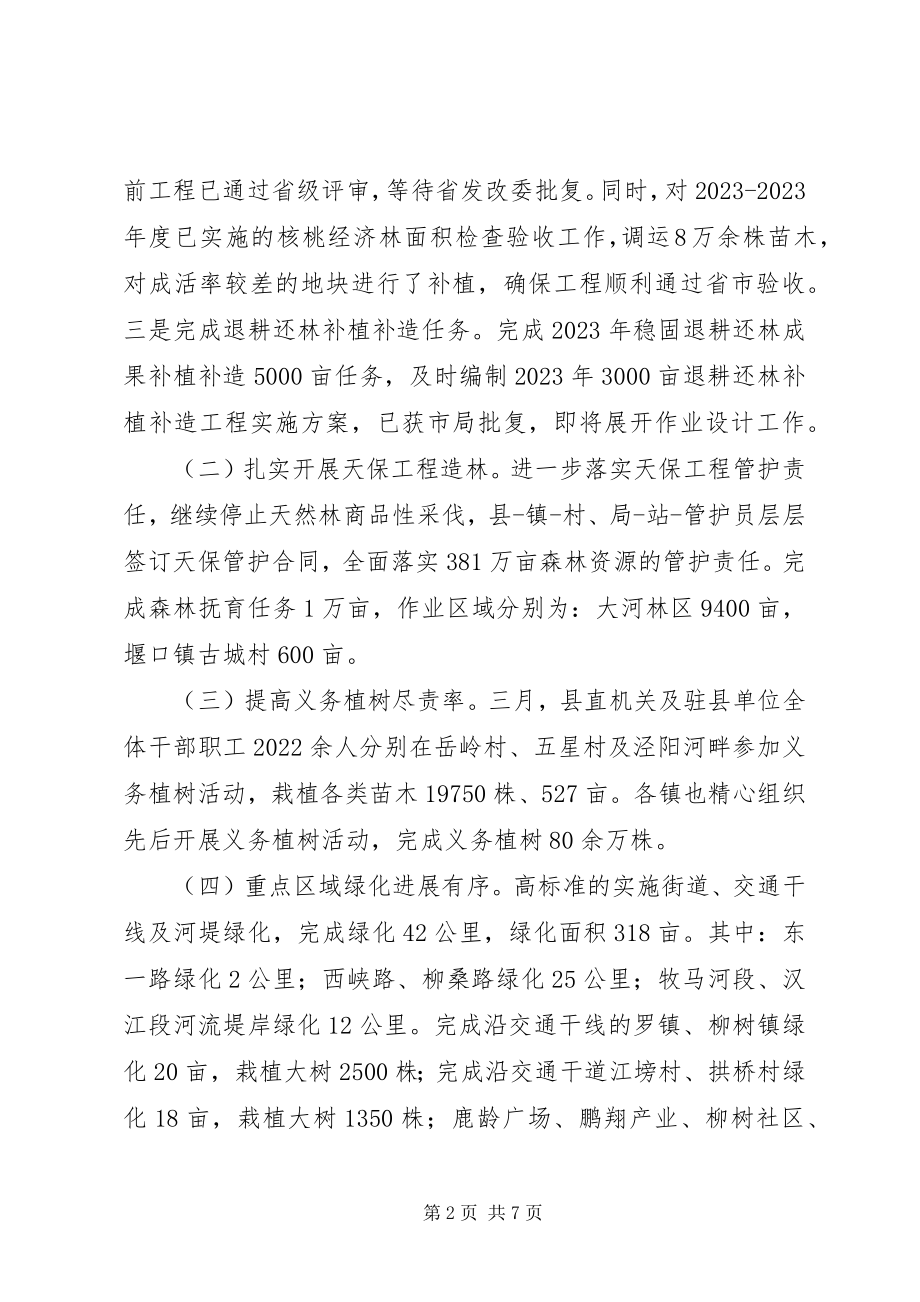 2023年林业局度造林绿化工作总结.docx_第2页