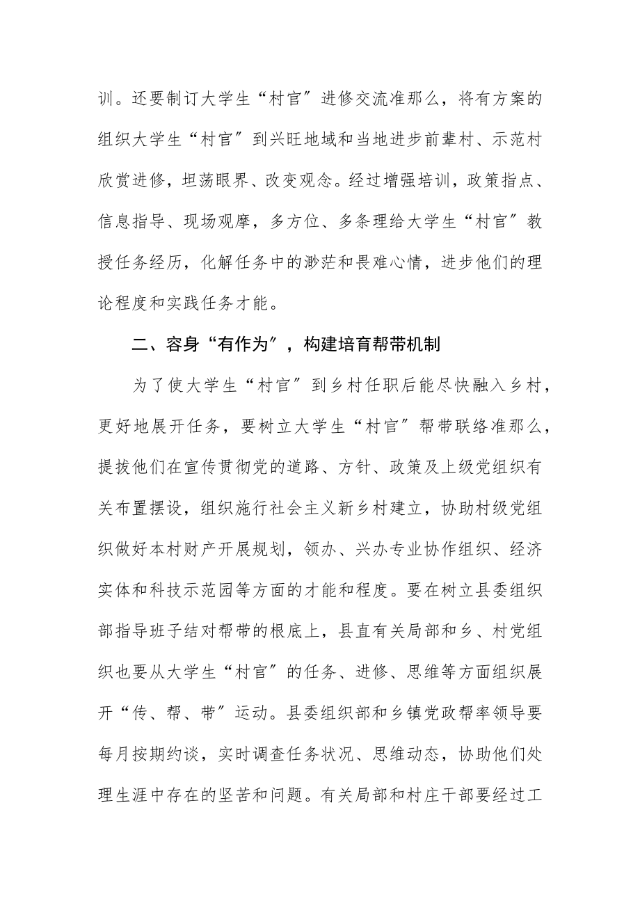 2023年村官党建三立足经验交流新编.docx_第2页