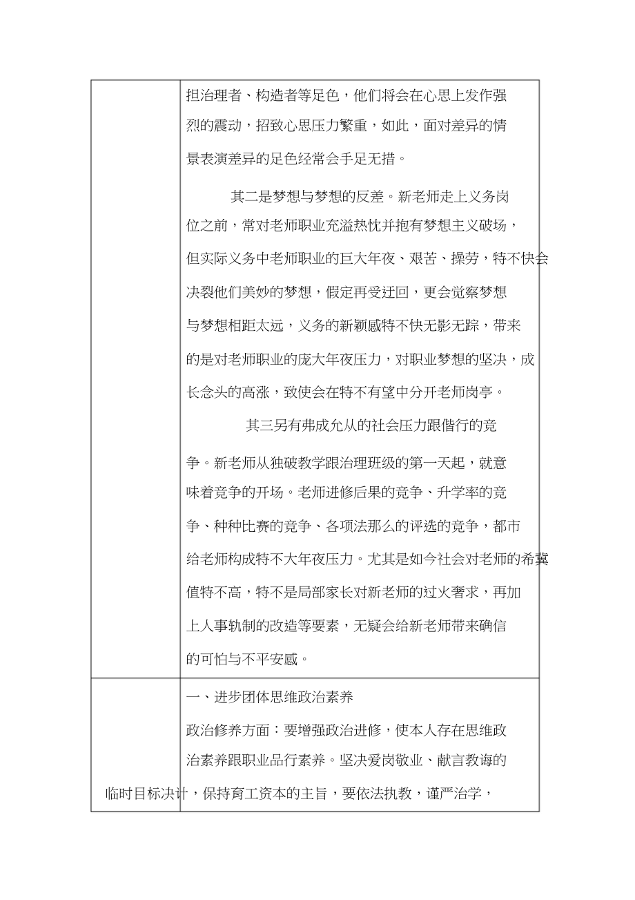 2023年新任教师个人发展规划.docx_第3页