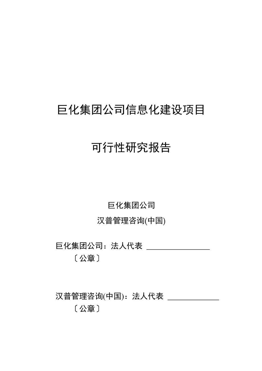 2023年集团公司信息化建设项目可行性报告.doc_第2页