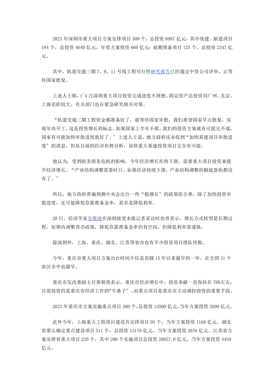 2023年有力度的稳增长政策将出台 投资和信贷或是重点.doc_第3页