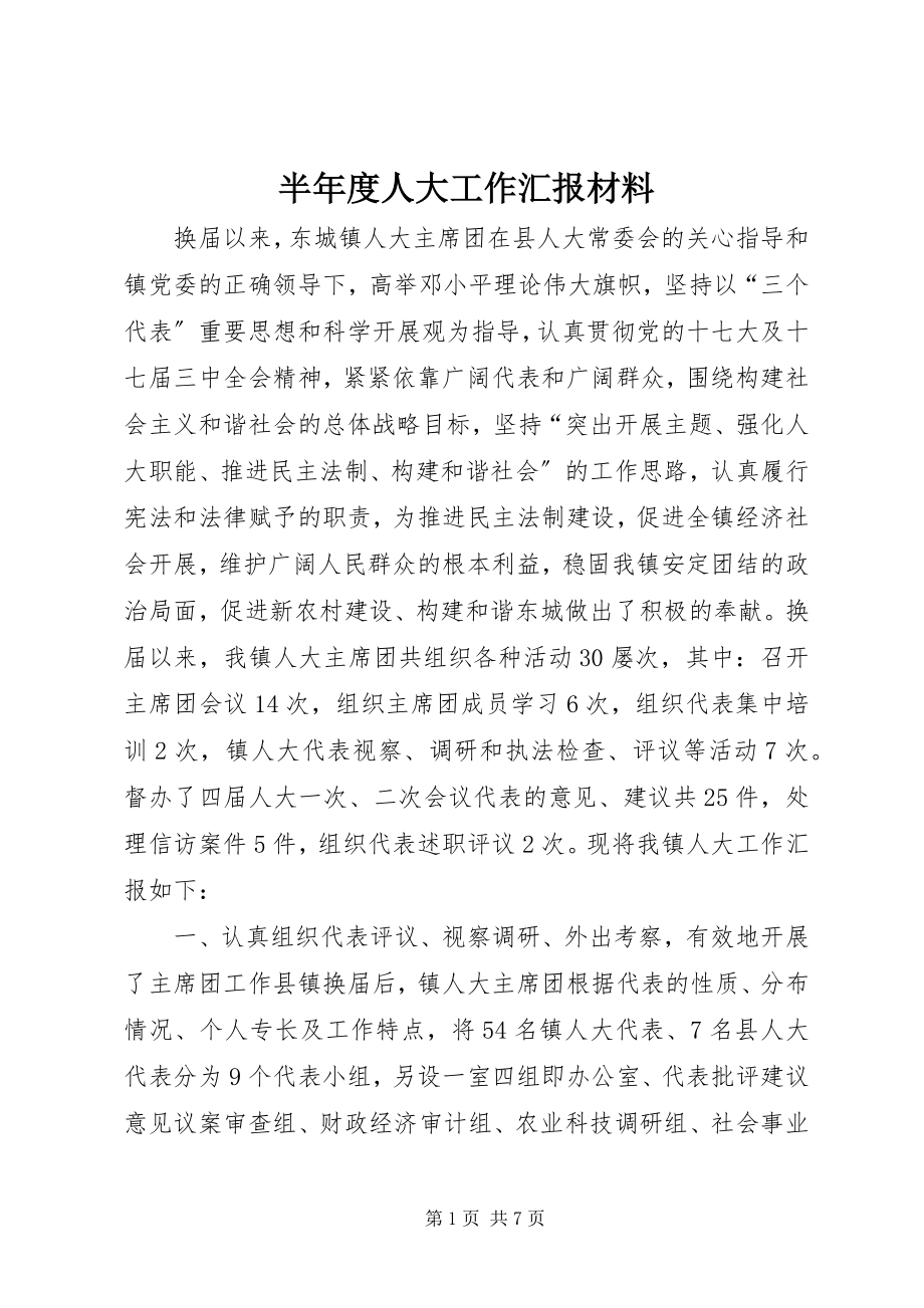 2023年半年度人大工作汇报材料新编.docx_第1页