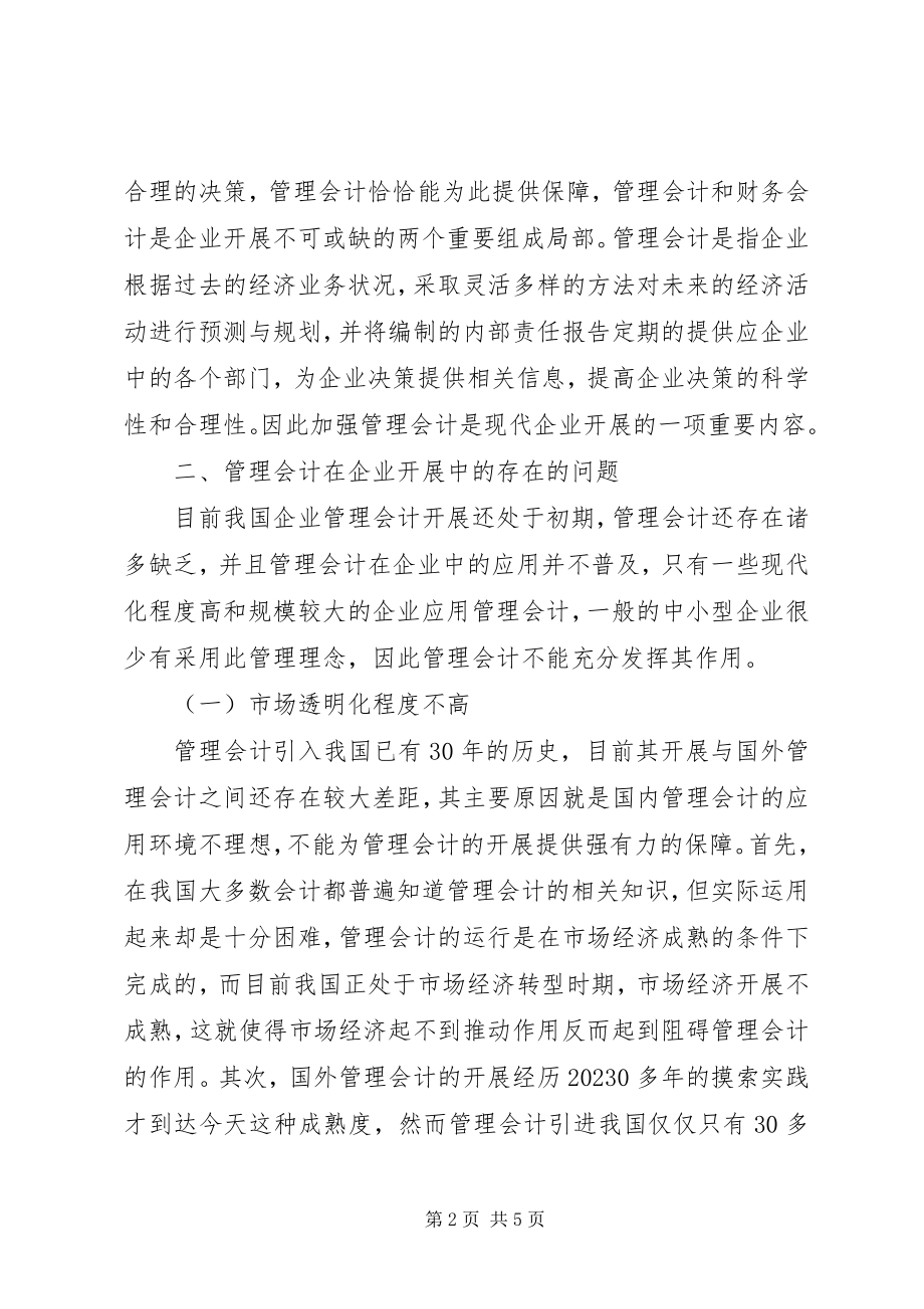 2023年管理会计在企业实践中的作用.docx_第2页