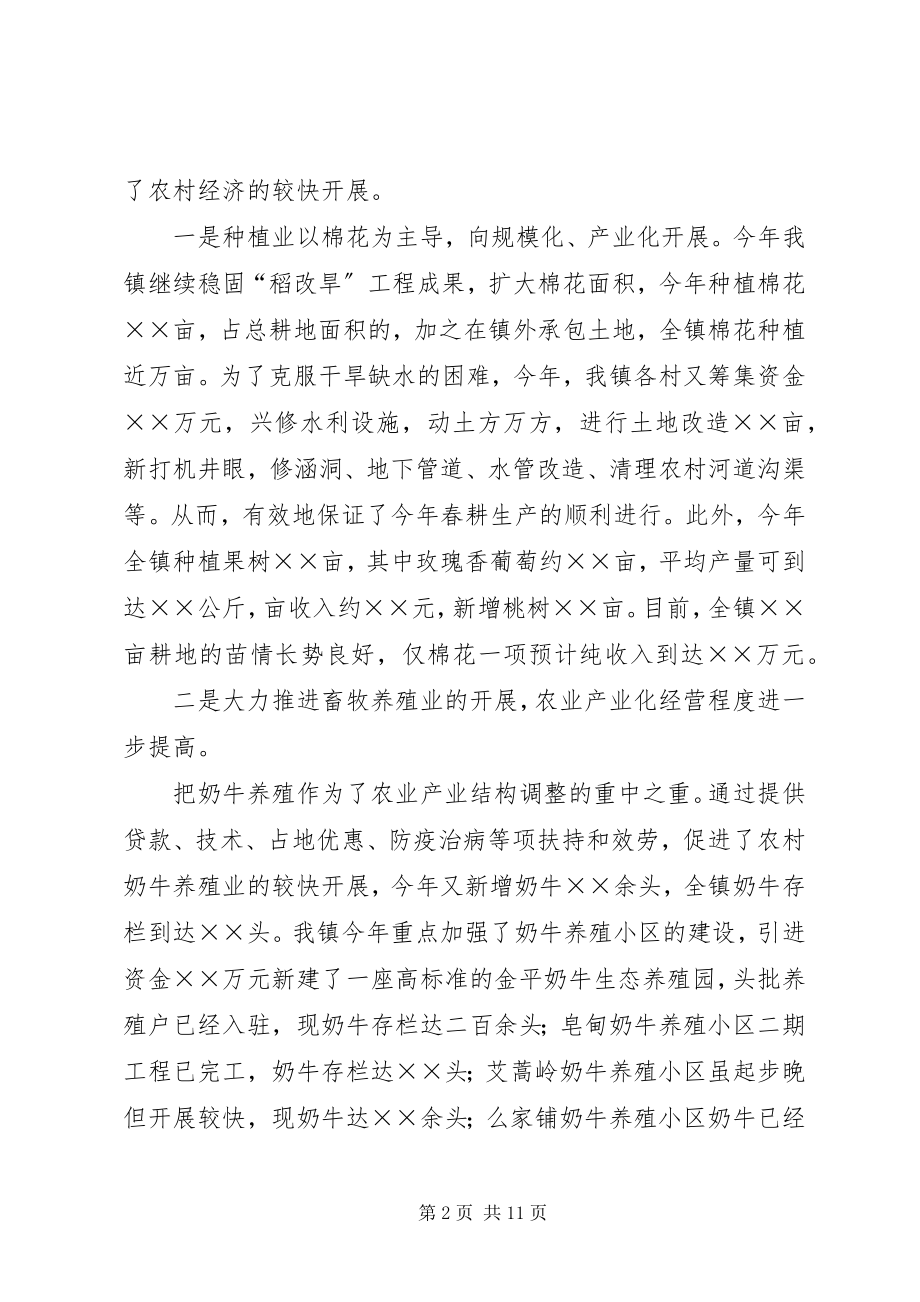 2023年度乡镇工作总结及工作计划新编.docx_第2页