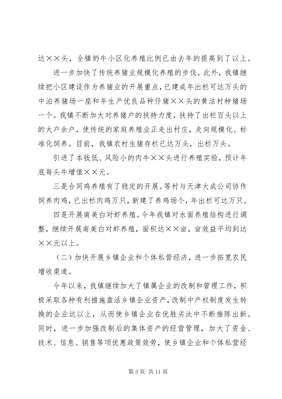 2023年度乡镇工作总结及工作计划新编.docx_第3页