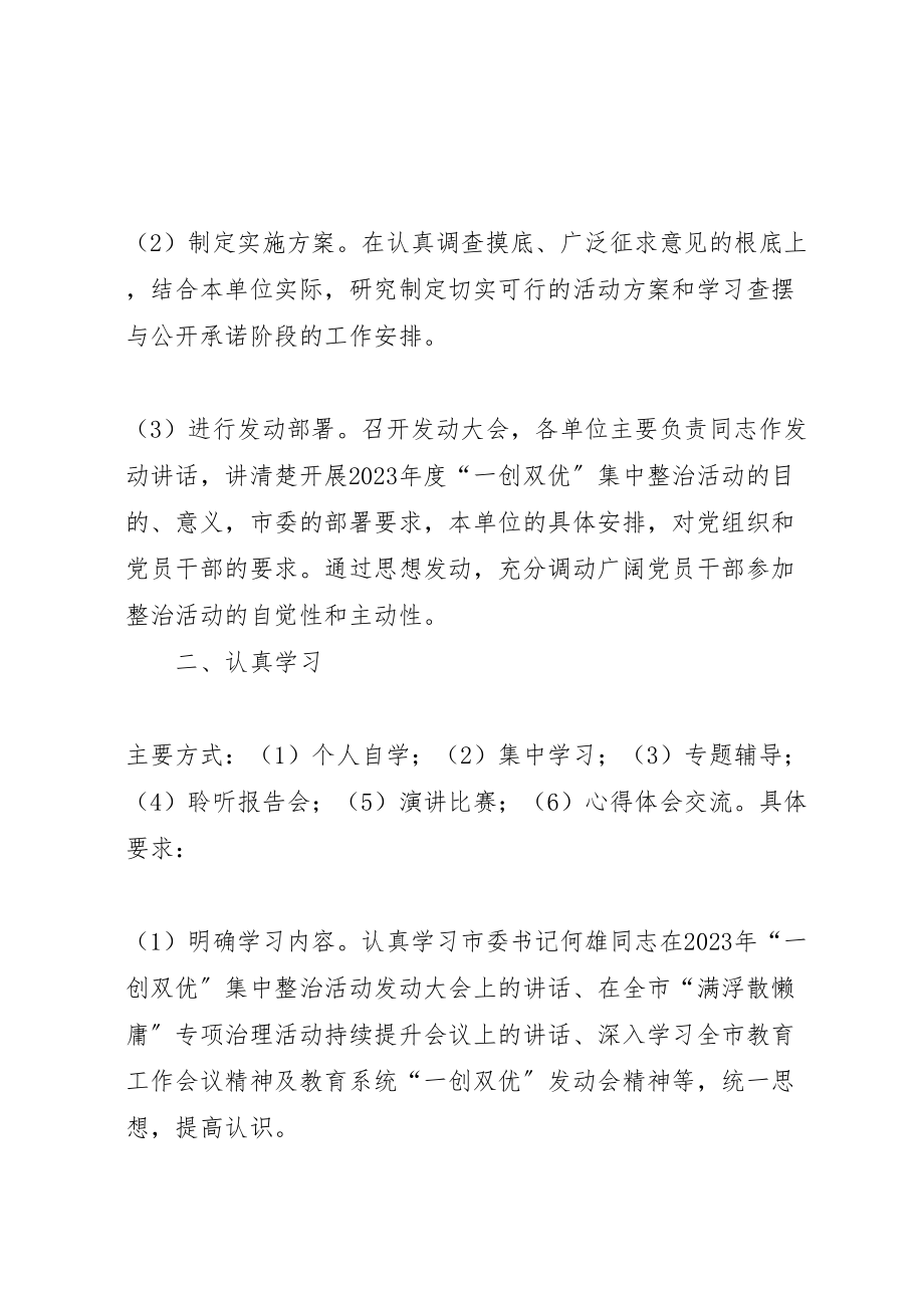 2023年白堽乡中心校一创双优实施方案 .doc_第2页