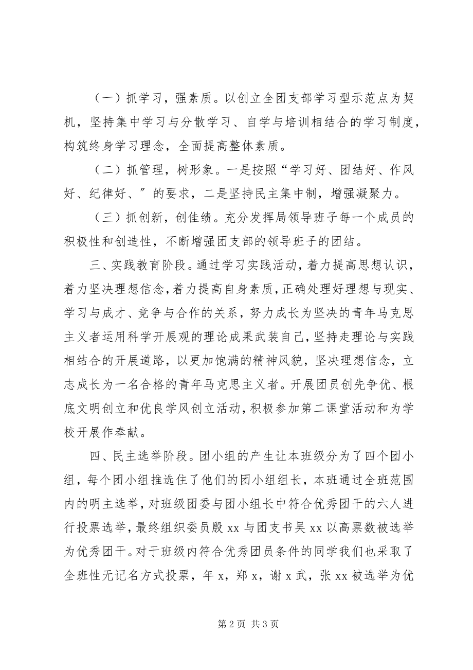 2023年团支部民主评议总结.docx_第2页