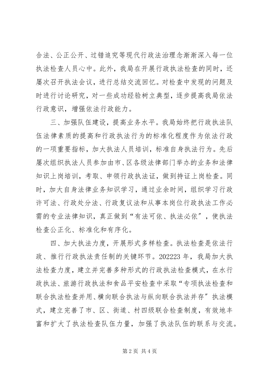 2023年依法行政工作行政执法责任制总结.docx_第2页