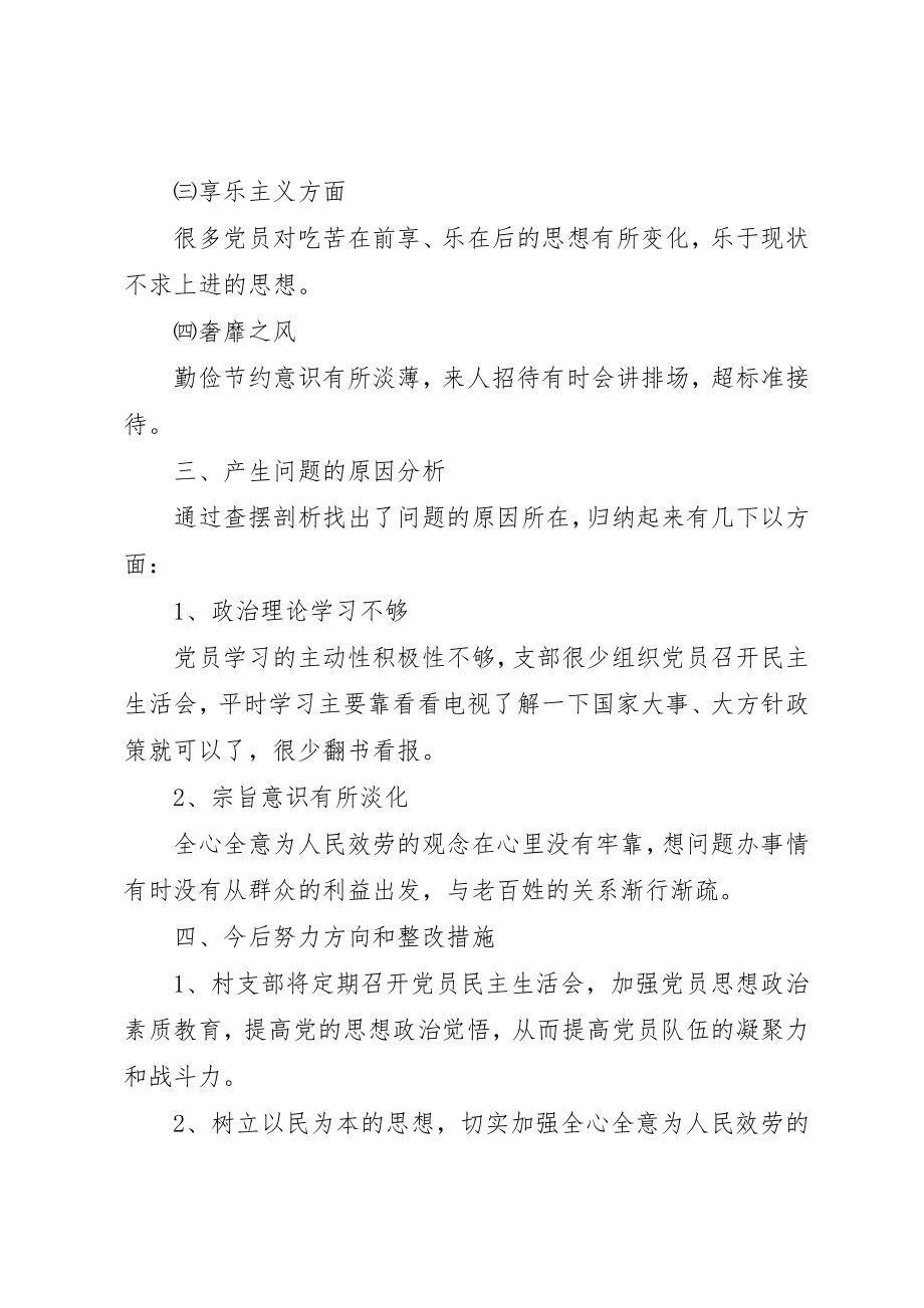 2023年村级个人对照检查材料新编.docx_第3页