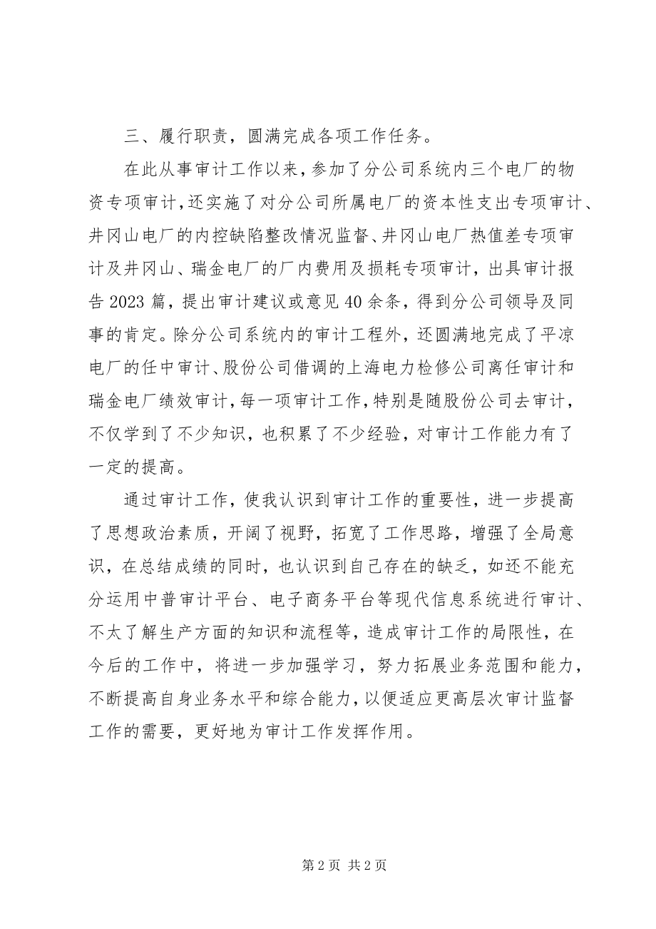 2023年审计员年终总结.docx_第2页