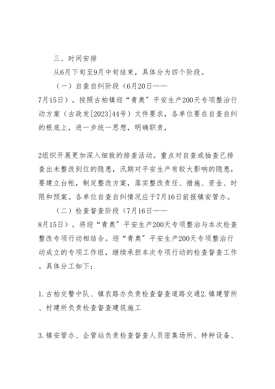 2023年全镇集中开展安全生产检查整改专项行动方案.doc_第2页