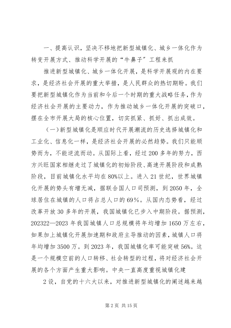 2023年王玲同志在推进城乡发展一体化会议致辞.docx_第2页