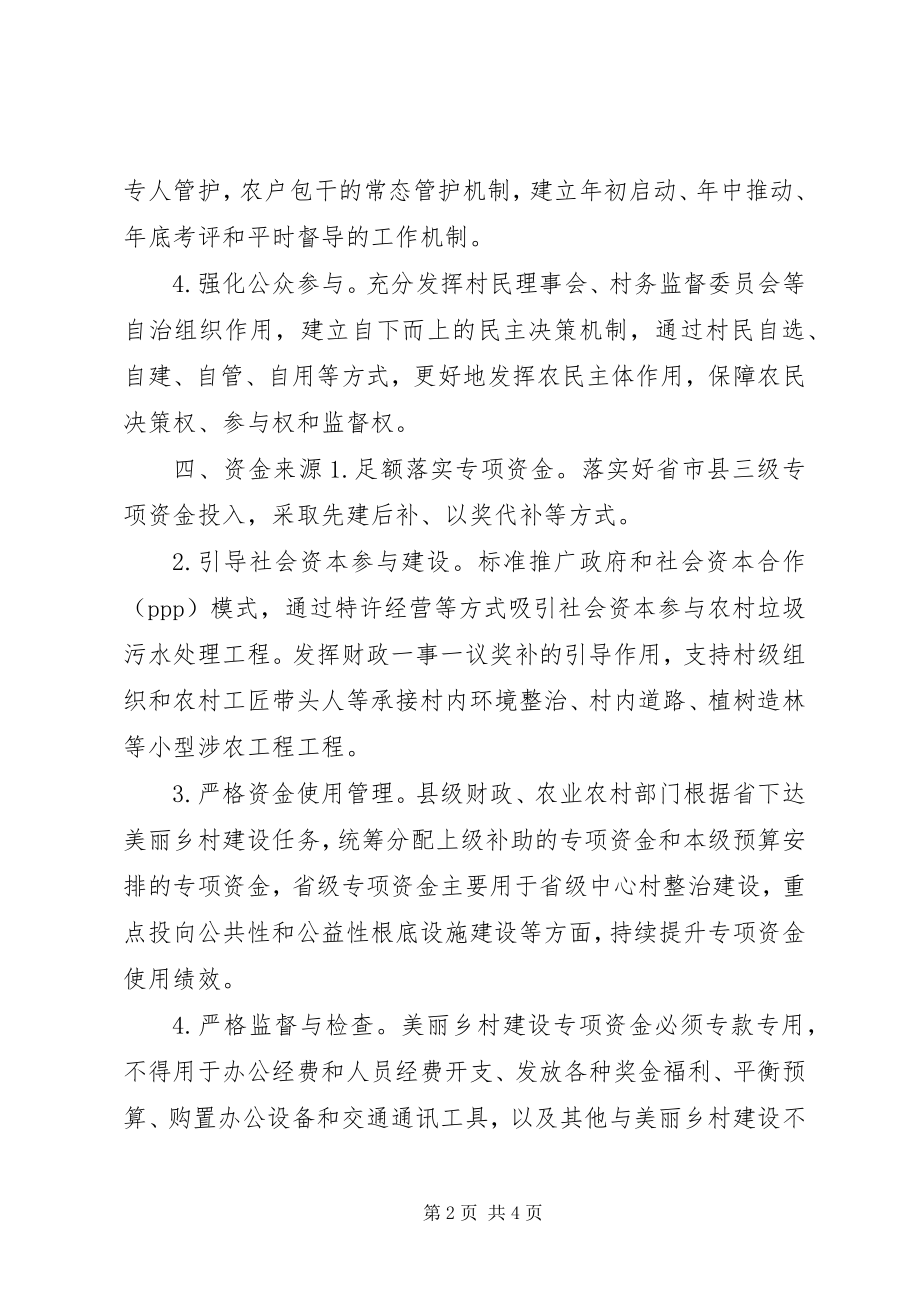 2023年美丽乡村建设运行方案.docx_第2页