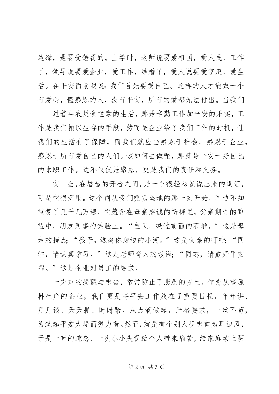 2023年安全生产的几点感想新编.docx_第2页