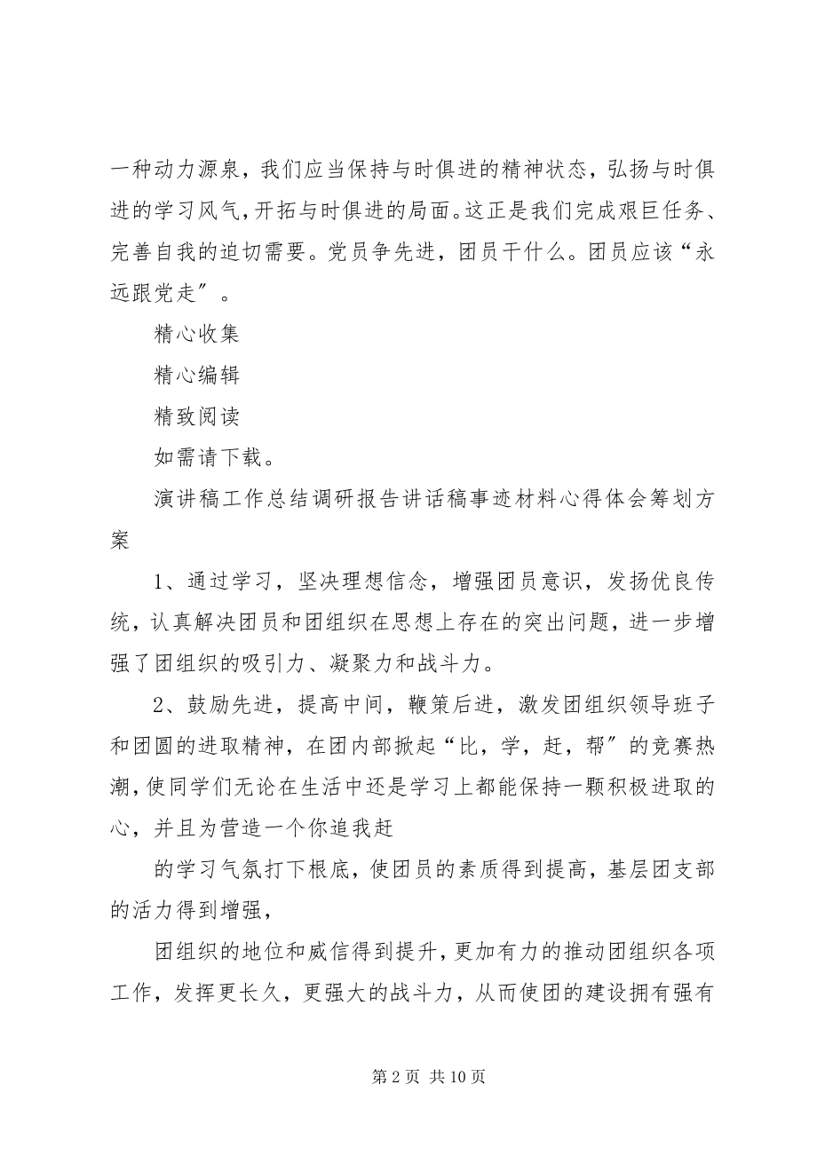 2023年团组织生活会总结格式.docx_第2页