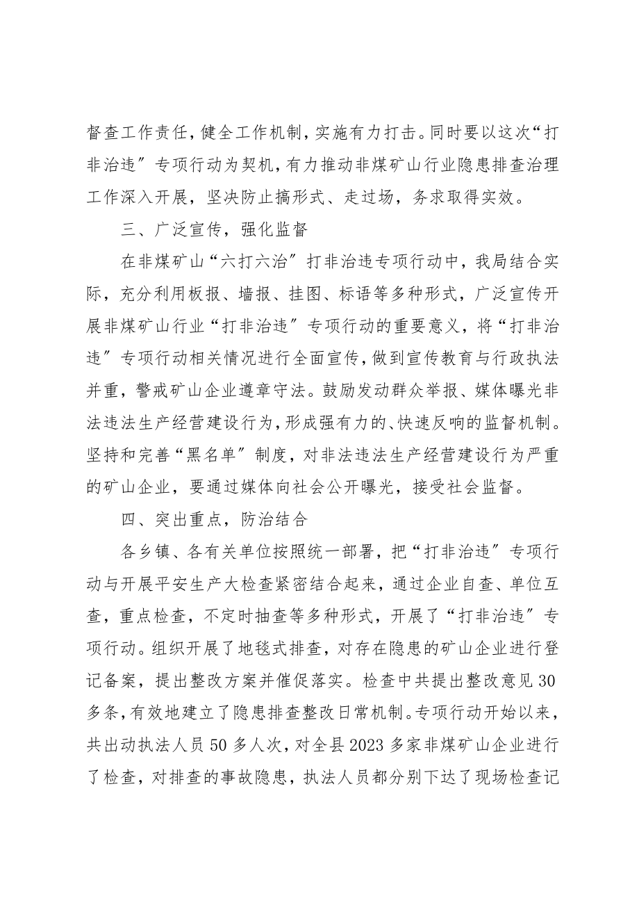 2023年打非治违行动总结新编.docx_第2页