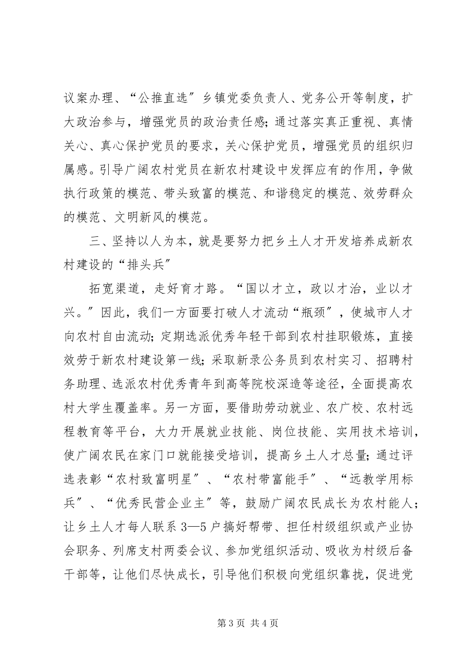 2023年以人为本推进新农村建设调研文章.docx_第3页