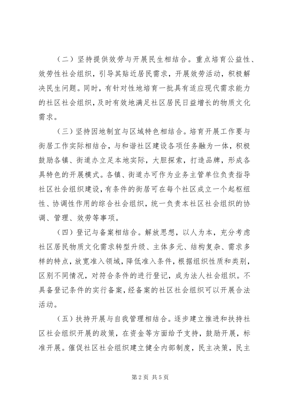 2023年市民政局社会组织监管意见.docx_第2页