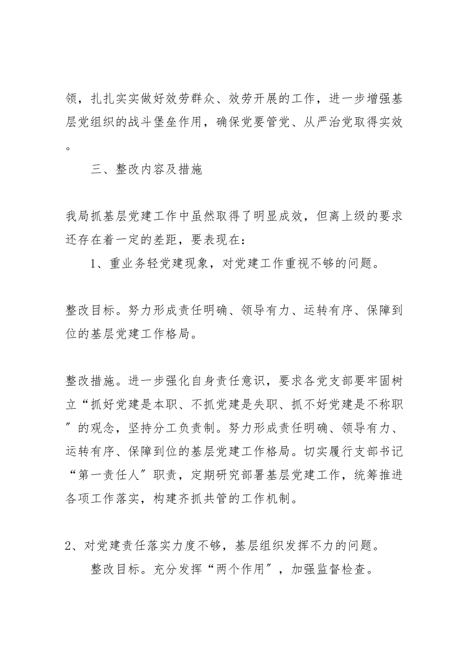 2023年党委书记抓基层党建工作整改方案.doc_第2页