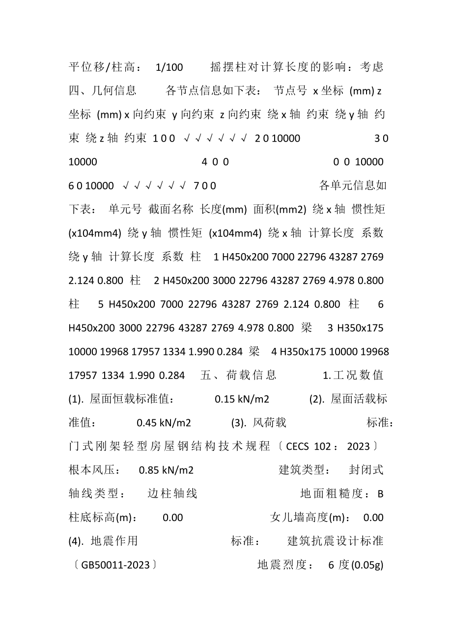 2023年60米X20米钢架计算书.doc_第2页