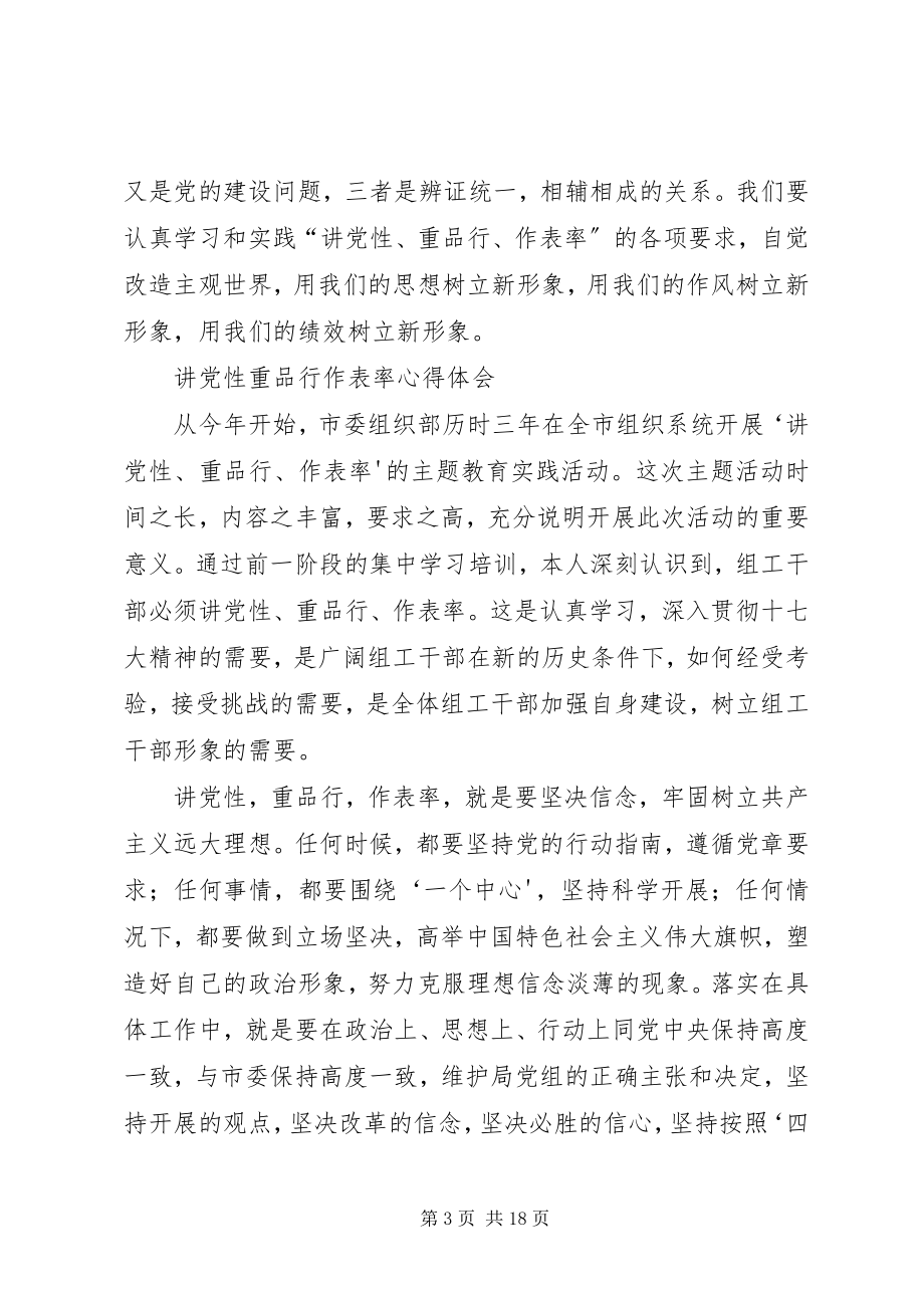 2023年讲党性心得体会相关资料.docx_第3页