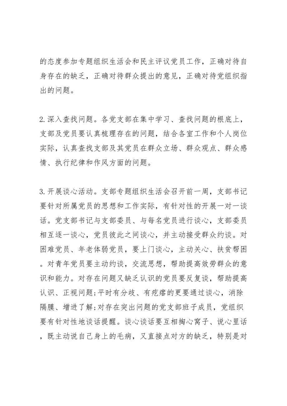 2023年党支部专题组织生活会方案.doc_第2页