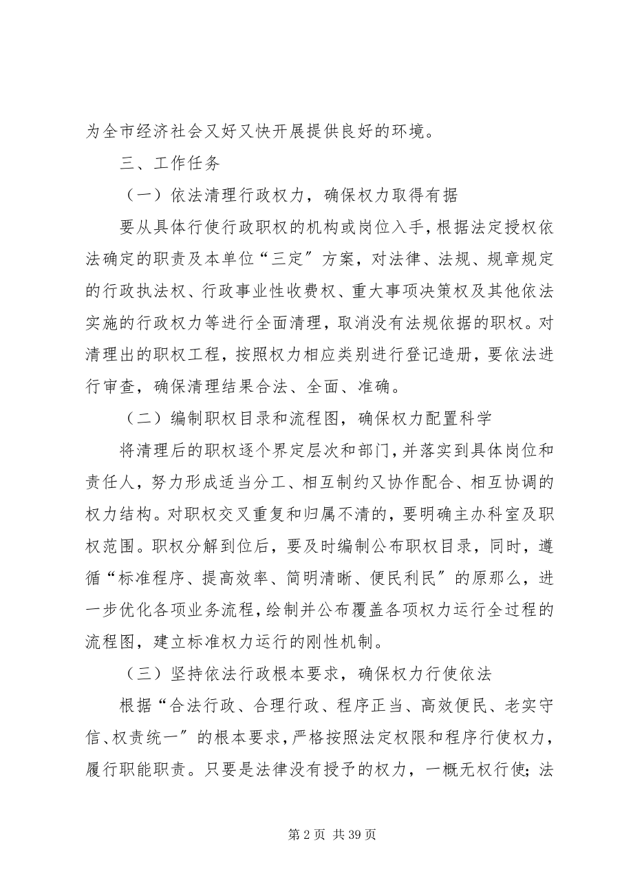 2023年国土资源局关于规范行政权力运行工作实施方案.docx_第2页