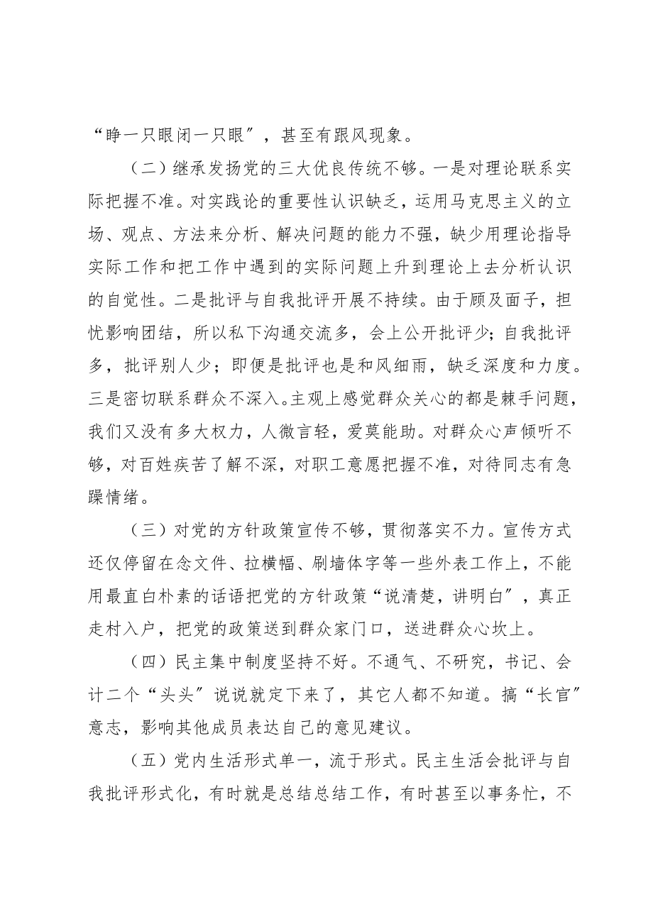 2023年村总支班子对照检查材料新编.docx_第2页