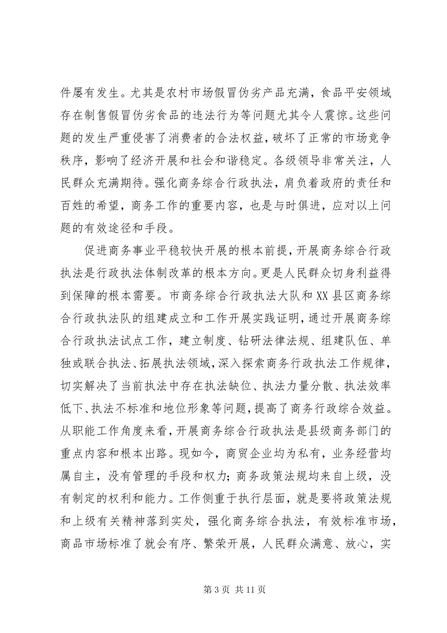 2023年局长在商务执法交流会致辞.docx_第3页