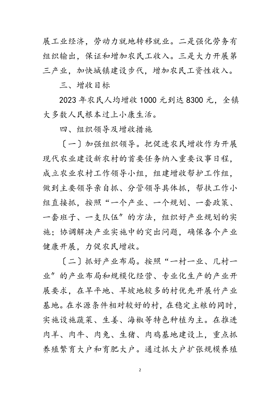 2023年关于促进农民增收工作意见范文.doc_第2页