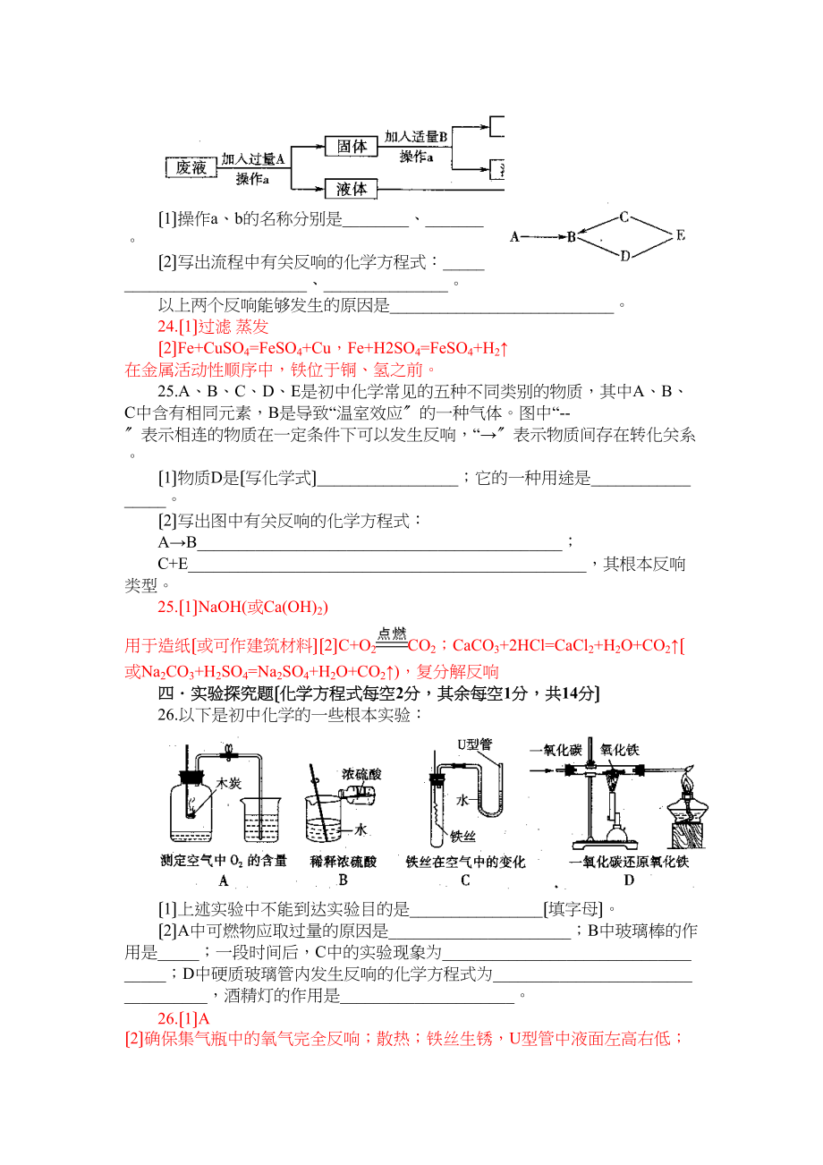 2023年山西省中考化学试题（word版）初中化学.docx_第3页