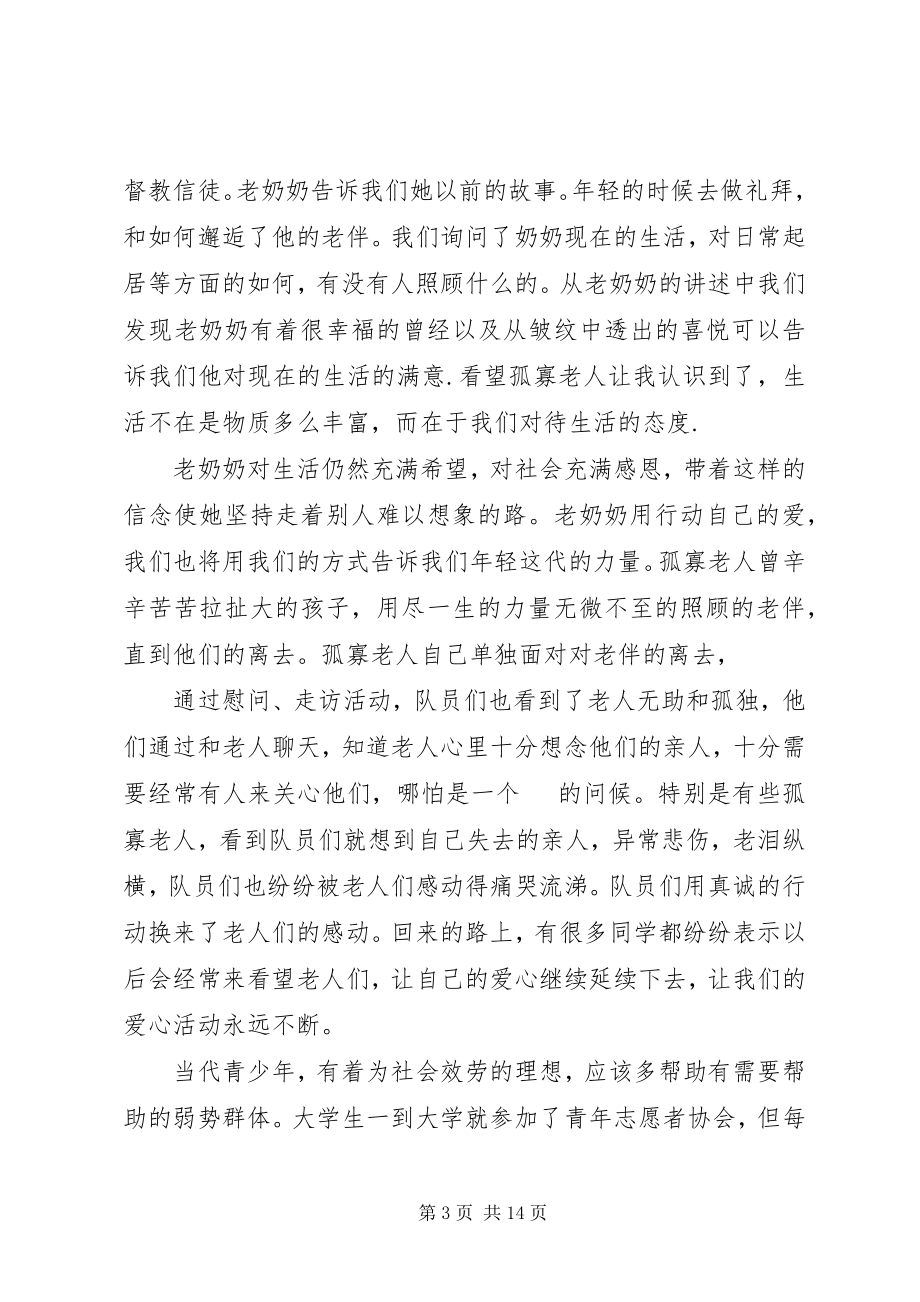 2023年探望孤寡老人活动总结.docx_第3页