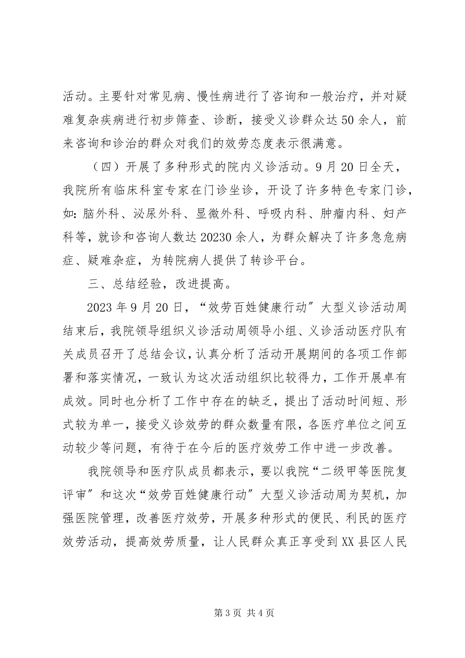 2023年医院义诊活动总结.docx_第3页