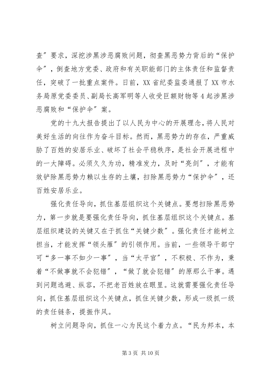 2023年扫黑除恶专项行动心得7篇.docx_第3页