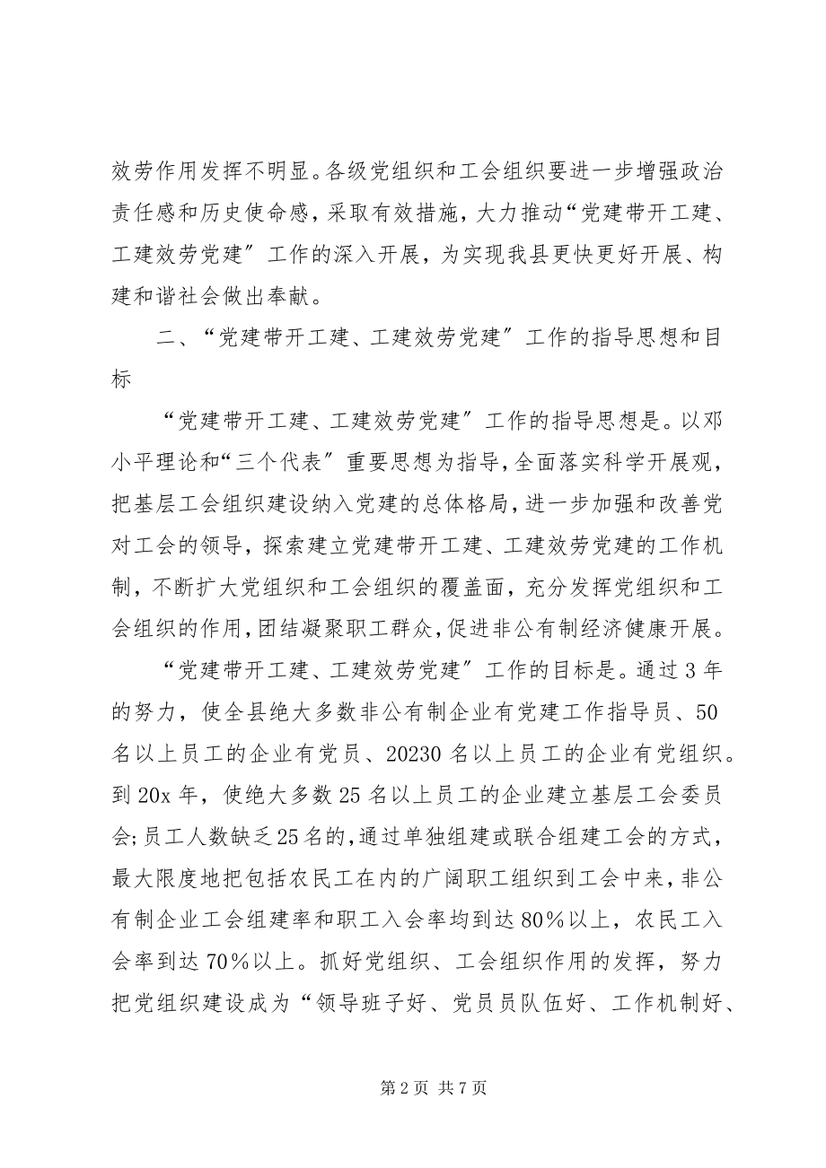 2023年服务党建工作的意见.docx_第2页