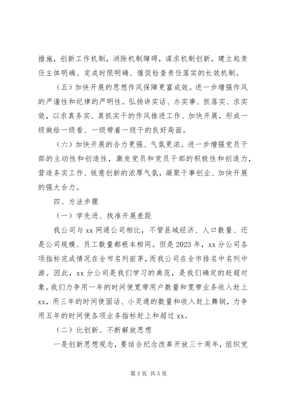 2023年网通公司学先进比创新看实效主题活动实施方案.docx_第3页