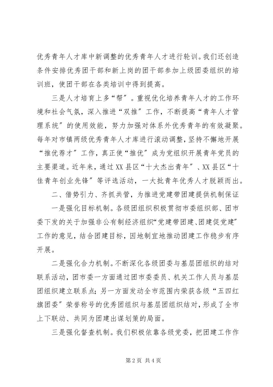 2023年我市党团共建活动工作总结.docx_第2页